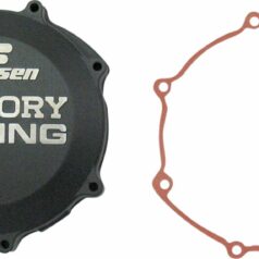 CLUTCH COVER FACTORY RACING  ALUMINUM REPLACEMENT BLACK