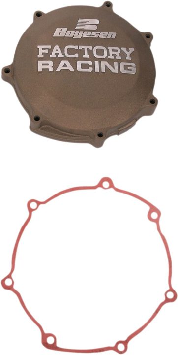CLUTCH COVER FACTORY RACING  ALUMINUM REPLACEMENT MAGNESIUM