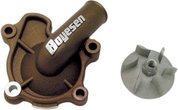 WATER PUMP COVER & IMPELLER KIT SUPERCOOLER ALUMINUM MAGNESIUM