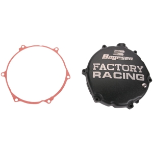 CLUTCH COVER FACTORY RACING  ALUMINUM REPLACEMENT BLACK