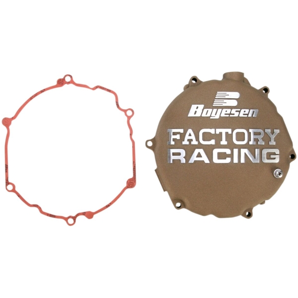 CLUTCH COVER FACTORY RACING  ALUMINUM REPLACEMENT MAGNESIUM