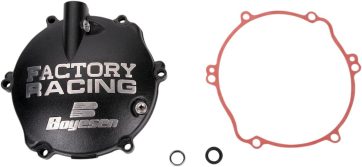 CLUTCH COVER FACTORY RACING  ALUMINUM REPLACEMENT BLACK - Bild 2