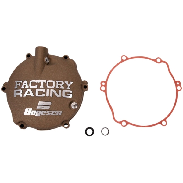 CLUTCH COVER FACTORY RACING  ALUMINUM REPLACEMENT MAGNESIUM - Bild 2
