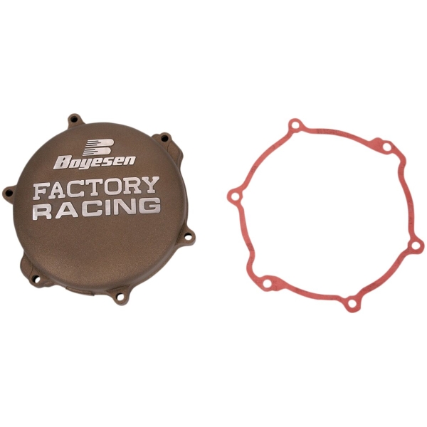 CLUTCH COVER FACTORY RACING  ALUMINUM REPLACEMENT MAGNESIUM