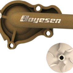 WATER PUMP COVER & IMPELLER KIT SUPERCOOLER ALUMINUM MAGNESIUM