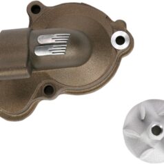 WATER PUMP COVER & IMPELLER KIT SUPERCOOLER ALUMINUM MAGNESIUM