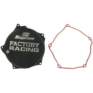 CLUTCH COVER FACTORY RACING  ALUMINUM REPLACEMENT BLACK