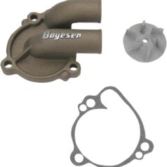 WATER PUMP COVER & IMPELLER KIT SUPERCOOLER ALUMINUM MAGNESIUM