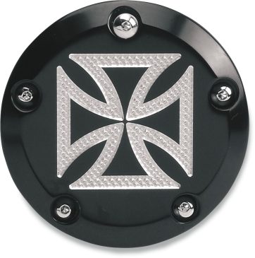 ACCUTRONIX IGNITION COVER TWIN CAM MALTESE BLACK