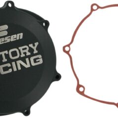 CLUTCH COVER FACTORY RACING  ALUMINUM REPLACEMENT BLACK