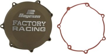 CLUTCH COVER FACTORY RACING  ALUMINUM REPLACEMENT MAGNESIUM