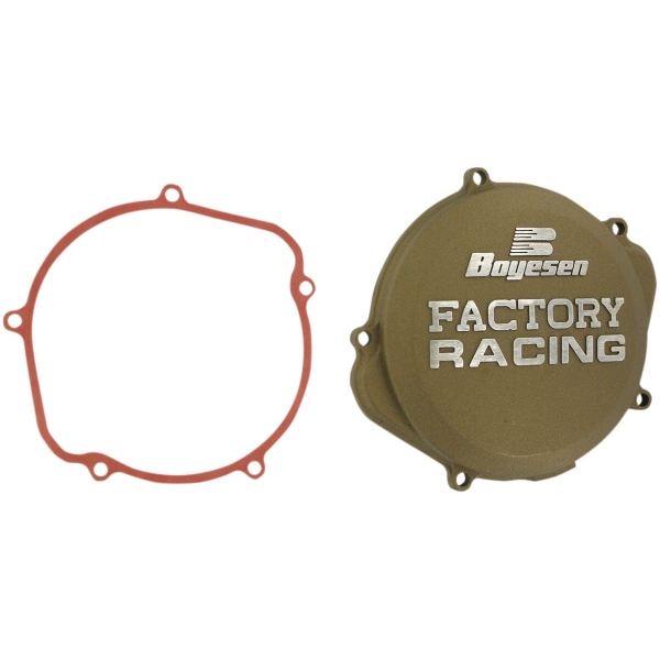 CLUTCH COVER FACTORY RACING  ALUMINUM REPLACEMENT MAGNESIUM