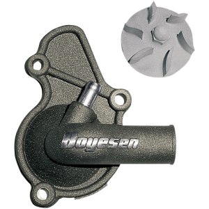 WATER PUMP COVER & IMPELLER KIT SUPERCOOLER ALUMINUM MAGNESIUM