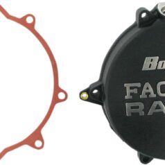 CLUTCH COVER FACTORY RACING  ALUMINUM REPLACEMENT BLACK