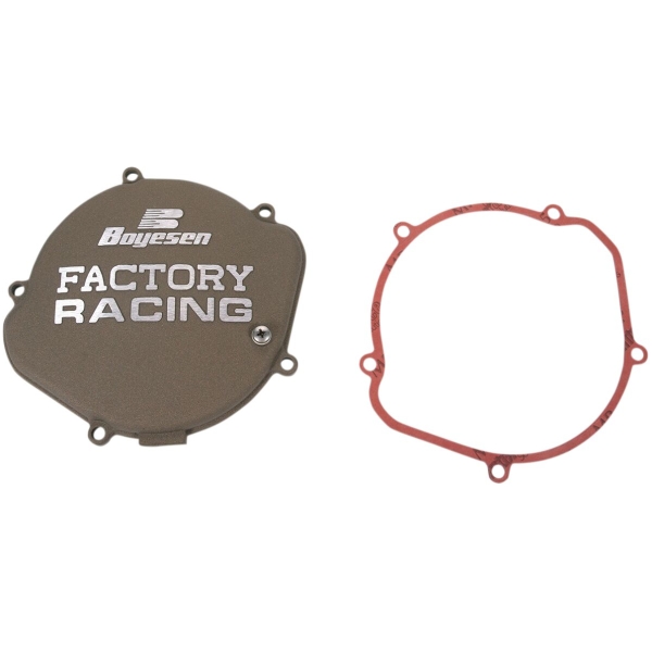 CLUTCH COVER FACTORY RACING  ALUMINUM REPLACEMENT MAGNESIUM
