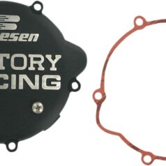 CLUTCH COVER FACTORY RACING  ALUMINUM REPLACEMENT BLACK