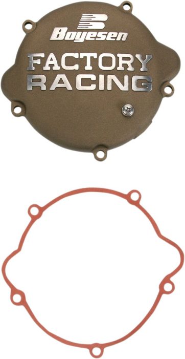 CLUTCH COVER FACTORY RACING  ALUMINUM REPLACEMENT MAGNESIUM