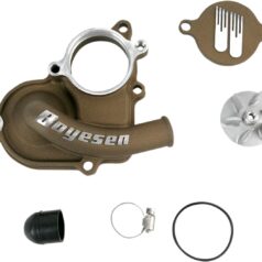 WATER PUMP COVER & IMPELLER KIT SUPERCOOLER ALUMINUM MAGNESIUM