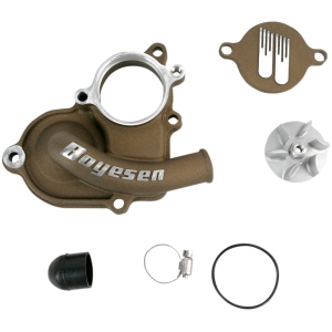 WATER PUMP COVER & IMPELLER KIT SUPERCOOLER ALUMINUM MAGNESIUM