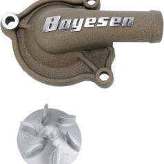 WATER PUMP COVER & IMPELLER KIT SUPERCOOLER ALUMINUM MAGNESIUM