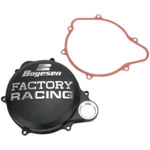 CLUTCH COVER FACTORY RACING  ALUMINUM REPLACEMENT BLACK
