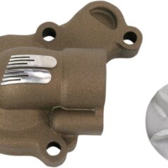 WATER PUMP COVER & IMPELLER KIT SUPERCOOLER ALUMINUM MAGNESIUM