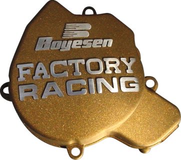 IGNITION COVER FACTORY RACING  ALUMINUM REPLACEMENT MAGNESIUM