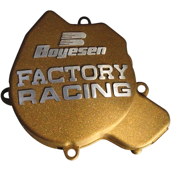 IGNITION COVER FACTORY RACING  ALUMINUM REPLACEMENT MAGNESIUM