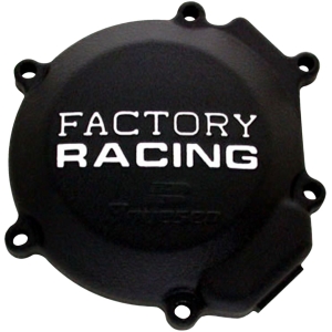 IGNITION COVER FACTORY RACING  ALUMINUM REPLACEMENT BLACK