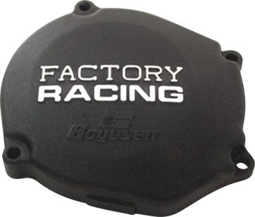 IGNITION COVER FACTORY RACING  ALUMINUM REPLACEMENT BLACK