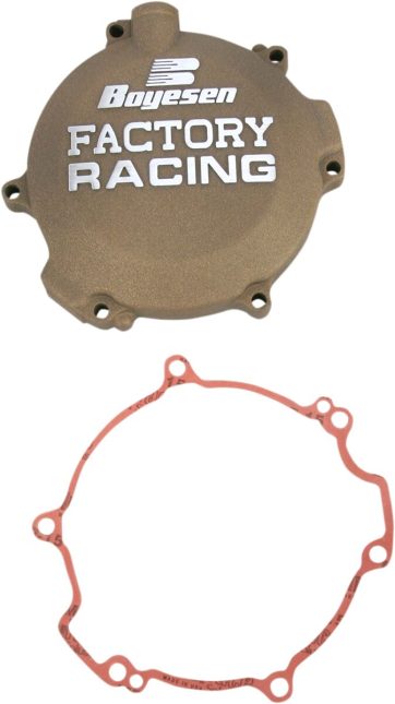 CLUTCH COVER FACTORY RACING  ALUMINUM REPLACEMENT MAGNESIUM