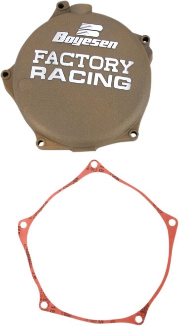 CLUTCH COVER FACTORY RACING  ALUMINUM REPLACEMENT MAGNESIUM