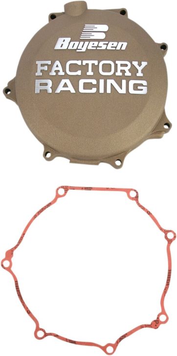 CLUTCH COVER FACTORY RACING  ALUMINUM REPLACEMENT MAGNESIUM