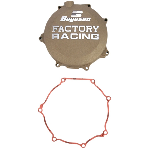 CLUTCH COVER FACTORY RACING  ALUMINUM REPLACEMENT MAGNESIUM
