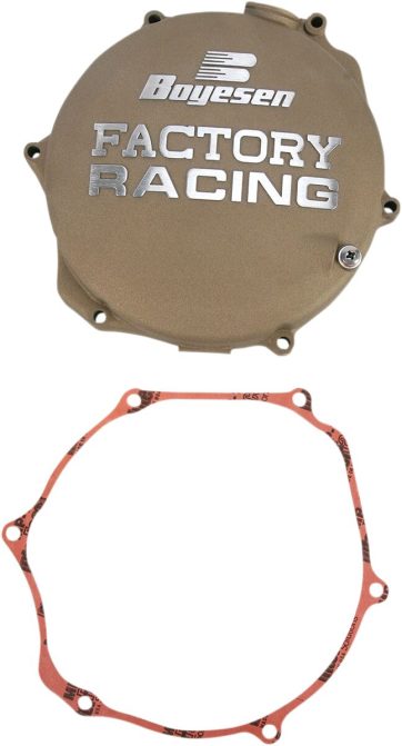 CLUTCH COVER FACTORY RACING  ALUMINUM REPLACEMENT MAGNESIUM