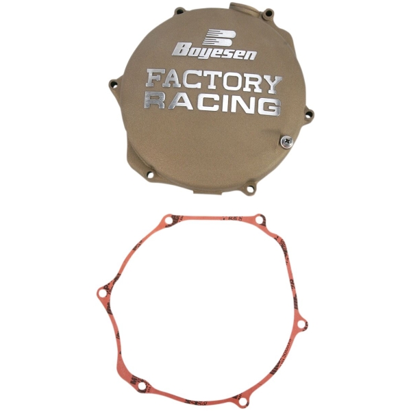 CLUTCH COVER FACTORY RACING  ALUMINUM REPLACEMENT MAGNESIUM