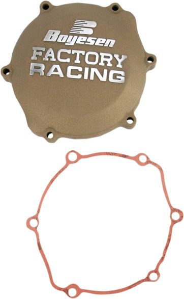 CLUTCH COVER FACTORY RACING  ALUMINUM REPLACEMENT MAGNESIUM