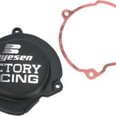 IGNITION COVER FACTORY RACING  ALUMINUM REPLACEMENT POWDER-COATED BLACK