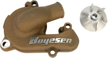 WATER PUMP COVER & IMPELLER KIT SUPERCOOLER ALUMINUM MAGNESIUM