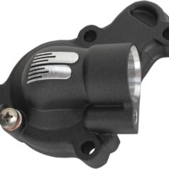 WATER PUMP COVER & IMPELLER KIT SUPERCOOLER ALUMINUM BLACK
