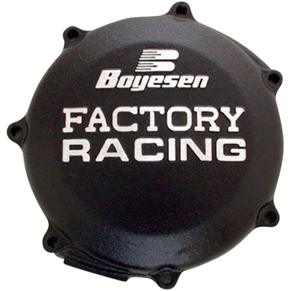 CLUTCH COVER FACTORY RACING  ALUMINUM REPLACEMENT BLACK