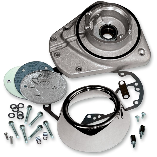 CAST GEAR COVERS FOR BIG TWIN ENGINES