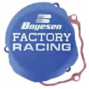 IGNITION COVER FACTORY RACING  ALUMINUM REPLACEMENT BLUE
