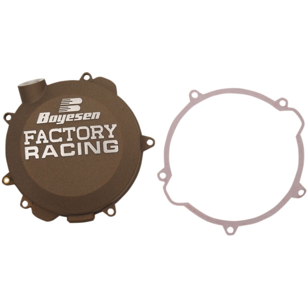 CLUTCH COVER FACTORY RACING  ALUMINUM REPLACEMENT MAGNESIUM
