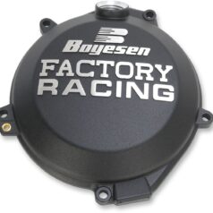 CLUTCH COVER FACTORY RACING  ALUMINUM REPLACEMENT BLACK