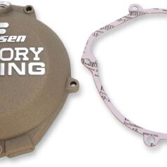 CLUTCH COVER FACTORY RACING  ALUMINUM CUSTOM REPLACEMENT POWDER-COATED GRAY