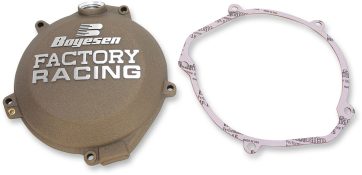 CLUTCH COVER FACTORY RACING  ALUMINUM CUSTOM REPLACEMENT POWDER-COATED GRAY