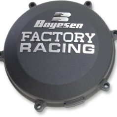 CLUTCH COVER FACTORY RACING  ALUMINUM REPLACEMENT BLACK