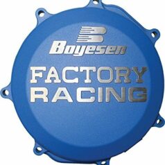 CLUTCH COVER FACTORY RACING  ALUMINUM REPLACEMENT BLUE