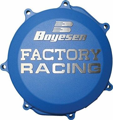 CLUTCH COVER FACTORY RACING  ALUMINUM REPLACEMENT BLUE